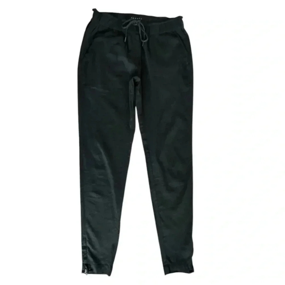 Theory Rhodri‎ Linen Blend Pants Women's Size Small